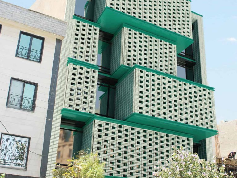 پروژه طراحی و معماری مدرن ایرانی مجتمع مسکونی فیروزه